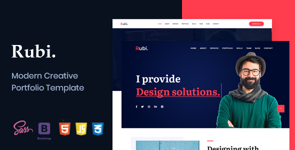 Rubi - Creative Portfolio Template