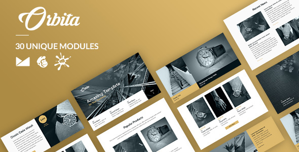 Orbita Email-Template + Online Builder