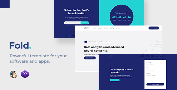 Fold - Software and App Template