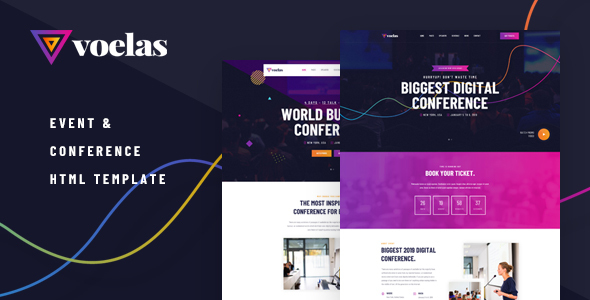 Voelas - Event & Conference HTML Template
