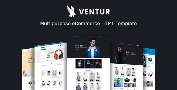 Ventur – Multipurpose eCommerce HTML Template