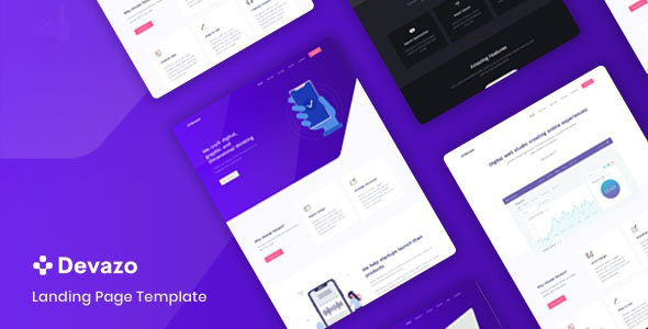 Devazo - Landing Page Template