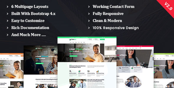 Finansico - Consulting HTML Template