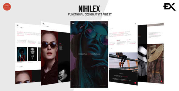 Nihilex - Photography Portfolio Template