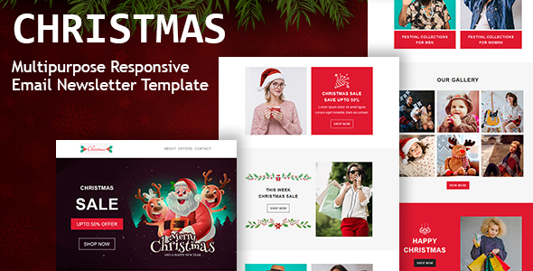 Christmas - Responsive Email Newsletter Template