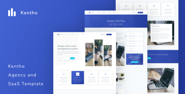 Kentho - Agency and SaaS Template