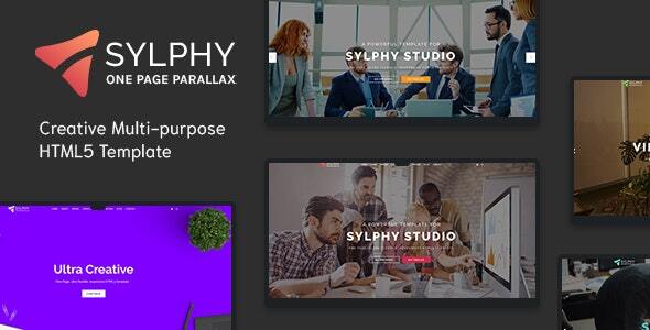 Sylphy - Creative Multi-purpose HTML5 Template