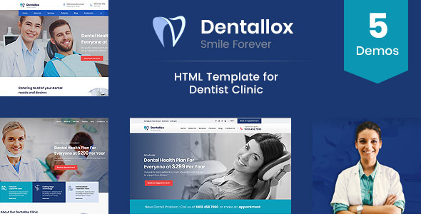 Dentallox - Dental & Medical HTML Template