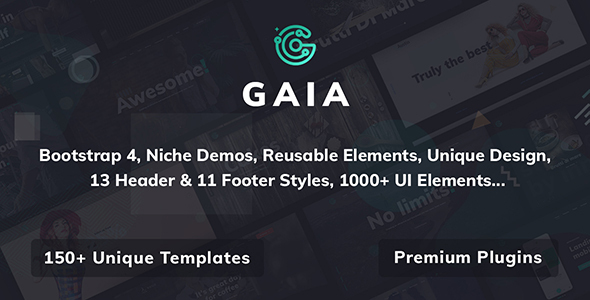 Gaia | A High Performance Creative Template