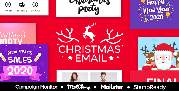 Christ-sale - Multipurpose Responsive Email Template 30+ Modules - Mailster & Mailchimp