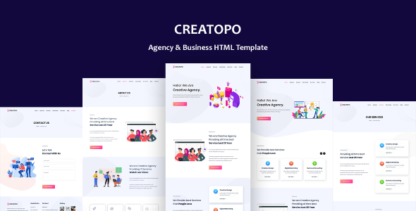 Creatopo - Agency and Business HTML5 Template