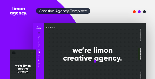 Limon Creative HTML Template