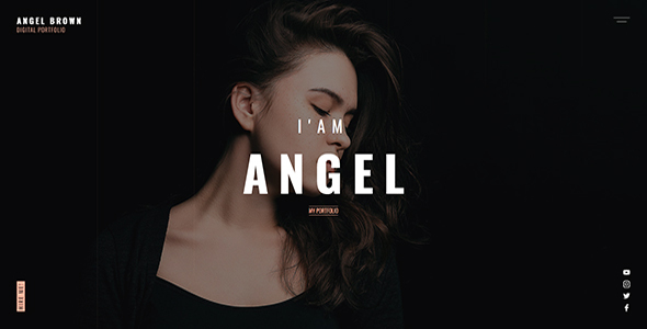 Angle - Digital Portfolio Template, for all kind of Freelancer