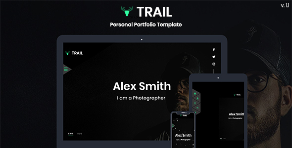 Trail - Personal Portfolio Template