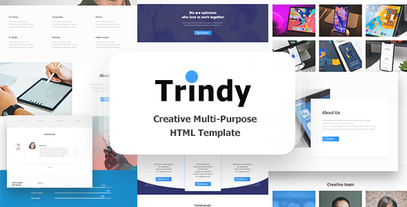 Trindy — Multi Purpose Html Template