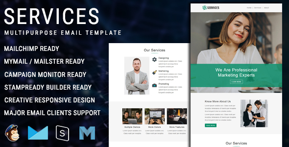 Services - Multipurpose Responsive Email Template