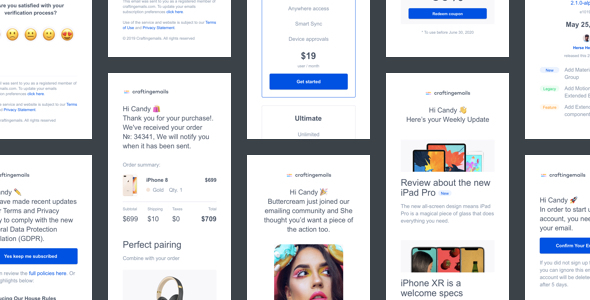 CM: Notification & Transactional Email Templates