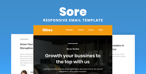 Sore - Responsive Email Template