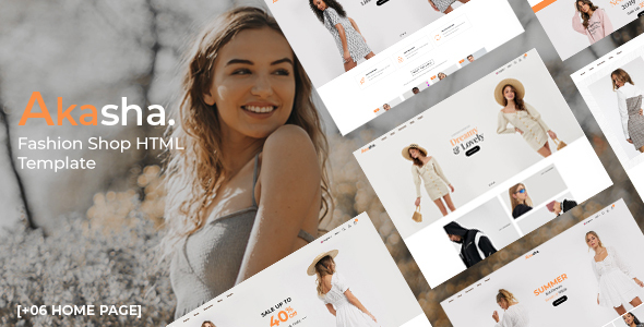 Akasha - Fashion Shop HTML Template