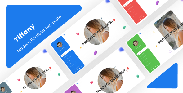 Tiffany - Modern Portfolio Template