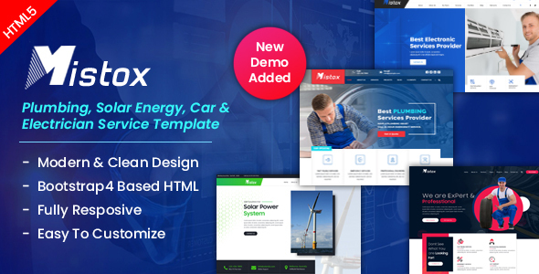 Mistox - Responsive Multi Purpose HTML5 Template