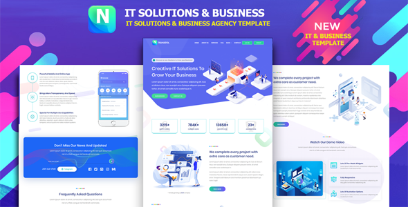 Noratrix - IT Solutions Agency & Business Template