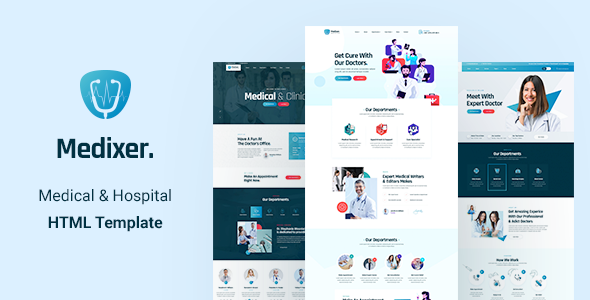 Medixer - Medical and Health HTML5 Template