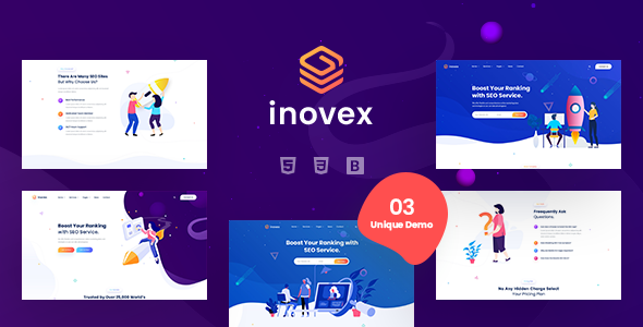 Inovex - SEO & Marketing Agency HTML Template