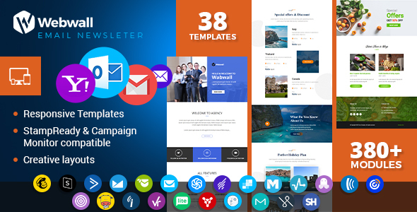 Webwall - Multipurpose Email Template V13