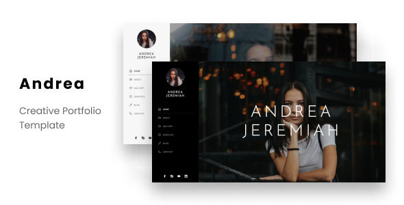 Andrea - Personal Portfolio Template