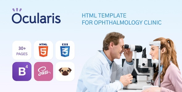 Ocularis - Doctor Clinic Template
