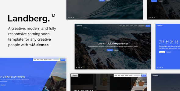 Landberg - Coming Soon Template