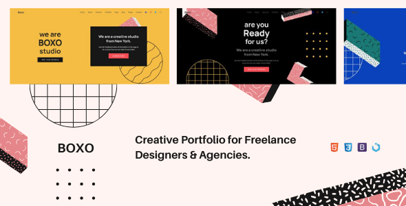 Boxo — Creative Multi-Purpose Portfolio