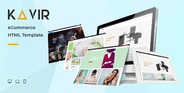 Kavir - eCommerce HTML Template