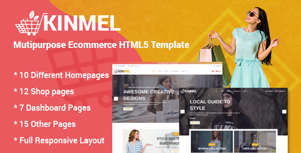 Kinmel - Mutipurpose Ecommerce HTML5 Template