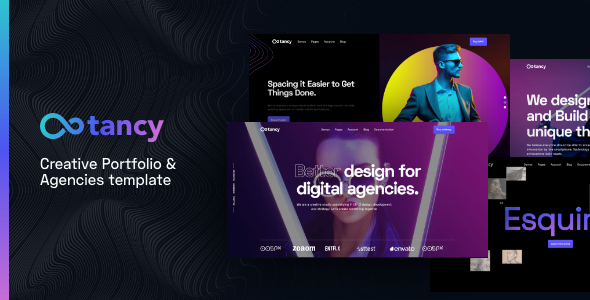 Ootancy -  Creative Agencies and Portfolio Template