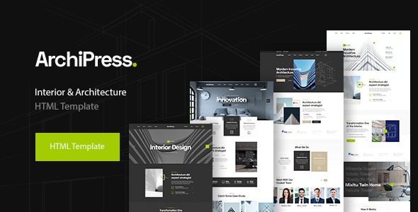 ArchiPress - Architecture HTML Template