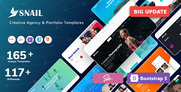 SNAIL - Creative Agency & Portfolio Templates