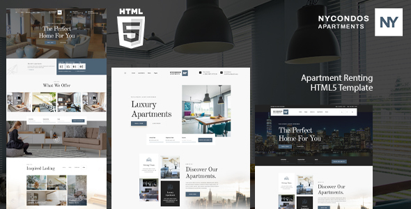 Nycondos - Apartments Rental HTML 5 Template