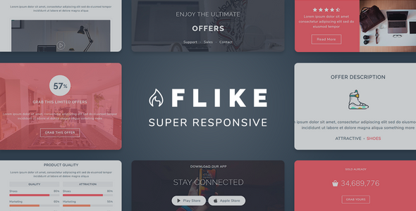 Flike Responsive Newsletter Email Template