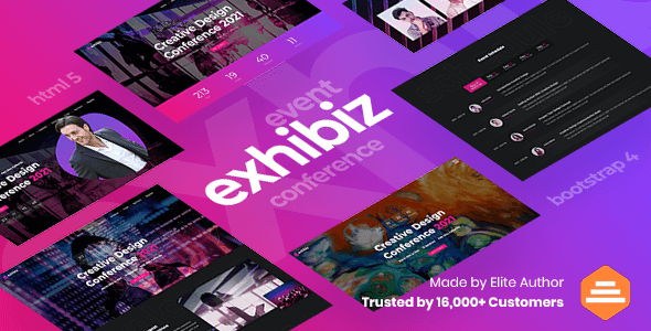 Exhibiz - Event Conference and Meetup HTML Template