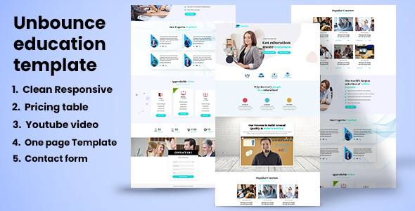 Education - Educational Landing page