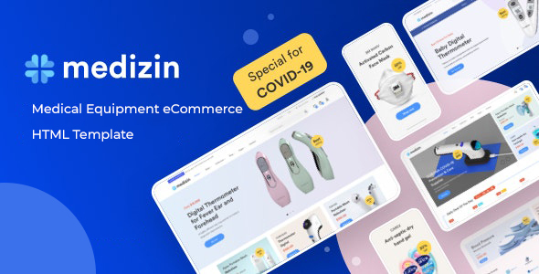 Medizin - Medical Equipment eCommerce Bootstrap 5 Template