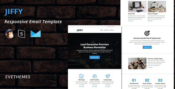 JIFFY - Responsive Email Newsletter