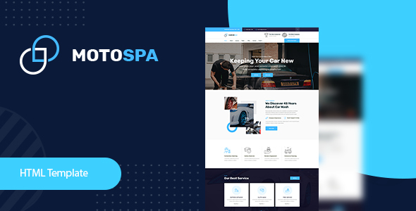 Motospa - Car Wash HTML Template