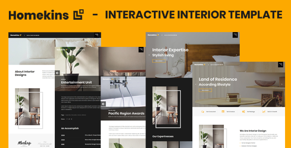 Homekins - Interactive Interior Template