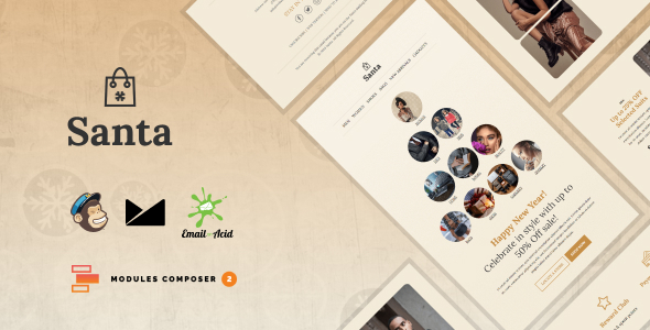 Santa - E-commerce Responsive Email