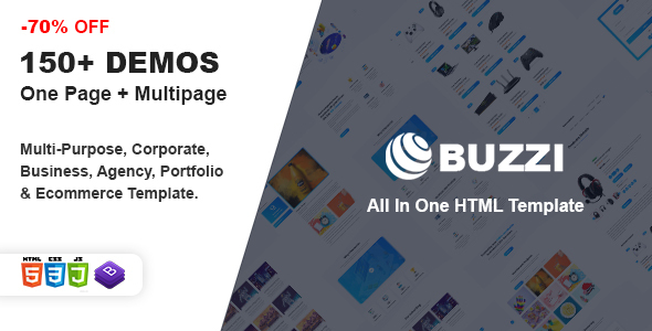 Buzzi - One Page Parallax