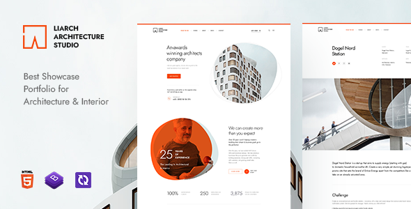 Liarch - Architecture & Interior HTML Template