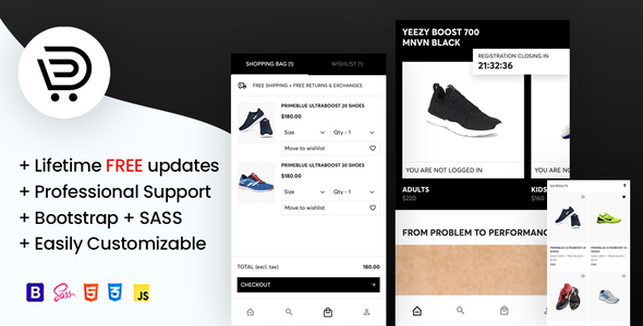 Dukkan - eCommerce Mobile Template